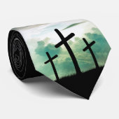 神はキリスト教の十字架を愛していた ネクタイ (ロール)