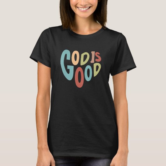神はキリスト教の聖徒のように神の愛である Tシャツ (正面)