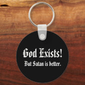 神はキーチェーンを存在する キーホルダー (正面)