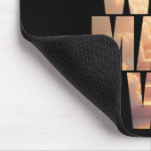 神はクリスチャンの信仰を通す マウスパッド (コーナー)