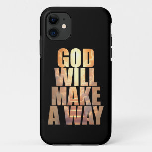 神はクリスチャンの信仰を通す iPhone 11 ケース
