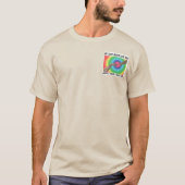 神はゲイの男性を創造した Tシャツ (正面)