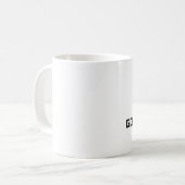 神はコーヒー・マグ愛します コーヒーマグカップ (正面左)