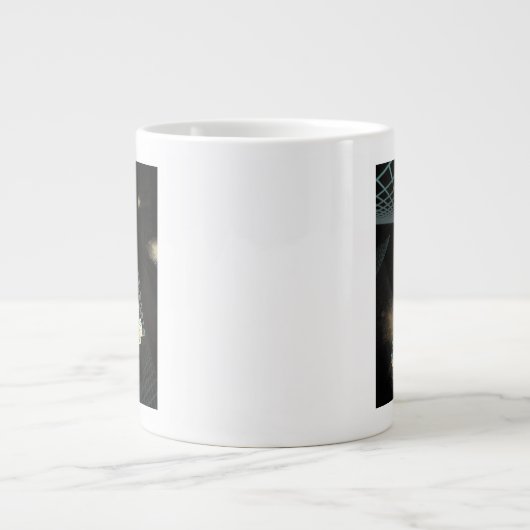 神はサイコロ2014年を遊びません ジャンボコーヒーマグカップ (正面)