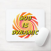 神はダイナミックなクリスチャンである マウスパッド (マウス)