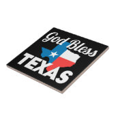 神はテキサス州を賛美します タイル (側面)
