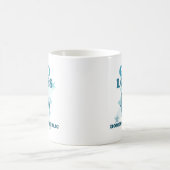 神はドミニカ共和国を愛します コーヒーマグカップ (中央)