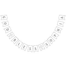 神はパーソナライズな旗を賛美します