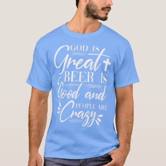 神はビ素晴らしールが良く、人々はドリ熱狂するー Tシャツ