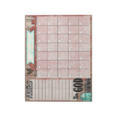 神はメモ帳の農家デスクを作る ノートパッド (回転)