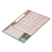 神はメモ帳の農家デスクを作る ノートパッド (アングル)