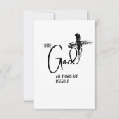 神は万事あり サンキューカード (正面)