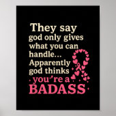 神は与えお前が手に入れおもしろいるもの ポスター (正面)