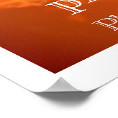 神は与える – ピリピ4:17 ポスター (角)