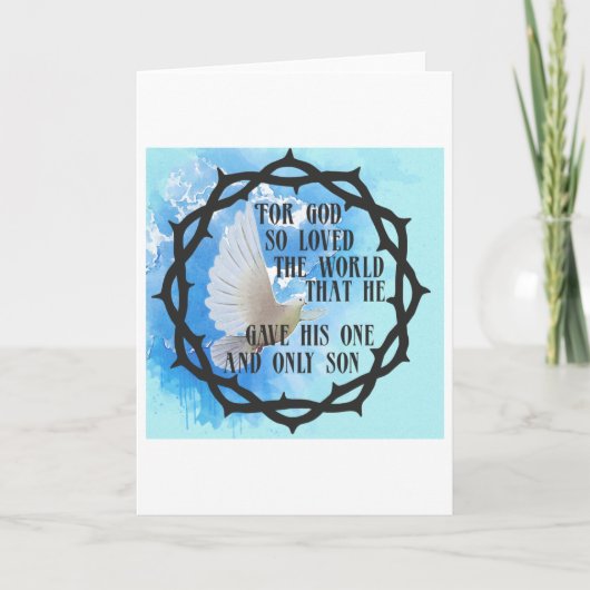 神は世を愛されたからである カード (正面)