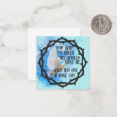 神は世を愛されたからである ノートカード (正面/裏面インサイチュ)