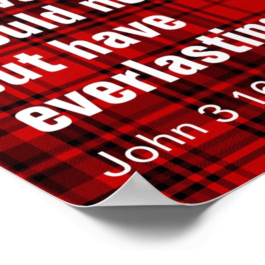 神は世を愛し与えてのみ ポスター (角)