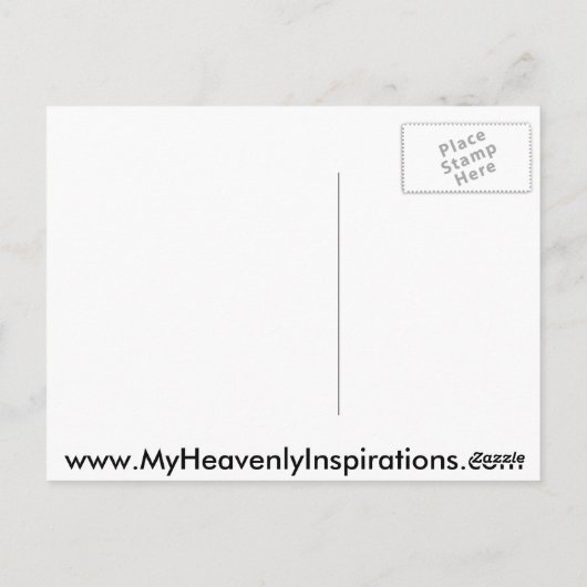 神は世界のはがきを愛していた ポストカード (裏面)