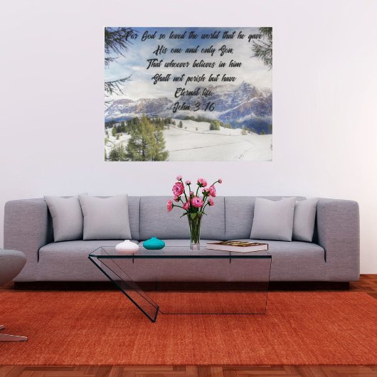 神は世界の拡大されたキャンバスの印刷を非常に愛していた キャンバスプリント