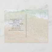 神は世界の教会のサービスの休日を愛した ポストカード (裏面)