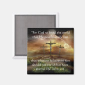 神は世界の磁石をとても愛した マグネット (正面/裏面)