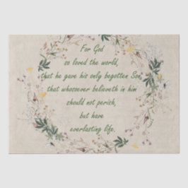 神は世界の野生の花のティッシュペーパーを愛して 薄葉紙