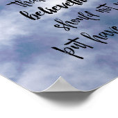 神は世界を愛されたからであるヨハネ3.16 KJV ポスター (角)