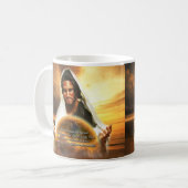 神は世界を愛されたからである2 コーヒーマグカップ (正面左)