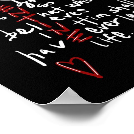 神は世界を愛されたからイエスは私のバレンタインだ ポスター (角)