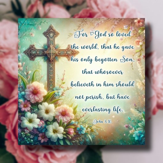 神は世界を愛されたヴィンテージクロス・パステル シーズンカード