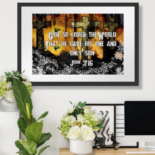 神は世界を愛された ポスター