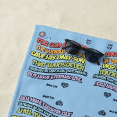 神は世界を愛した ビーチタオル (インサイチュ)