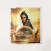 神は世界を愛していた… タペストリー (正面)