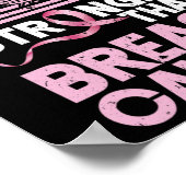 神は乳がんより強い認識度クリス ポスター (角)