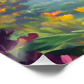 神は人を庭に置き、神と創造の聖句 ポスター (コーナー)