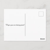 神は何も不可能ではない ポストカード (裏面)