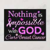 神は何も不可能ではない ポストカード (正面)