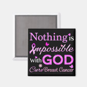 神は何も不可能ではない マグネット (正面/裏面)