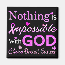 神は何も不可能ではない マグネット