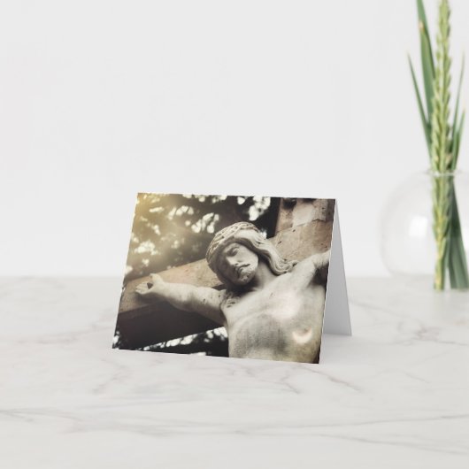 神は信仰と愛に宿る サンキューカード (正面)