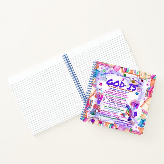 神は信仰の作家フィニッシャのノート ノートブック (内部)