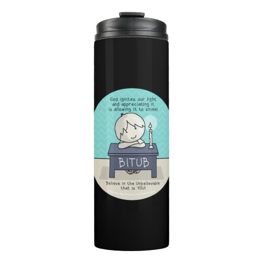 神は光の熱タンブラーに点火する タンブラー (正面)