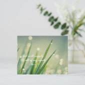 神は全ての必要聖書の聖句を与える引用文 ポストカード (スタンド正面)