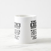 神は全てを計画しておられる コーヒーマグカップ (中央)