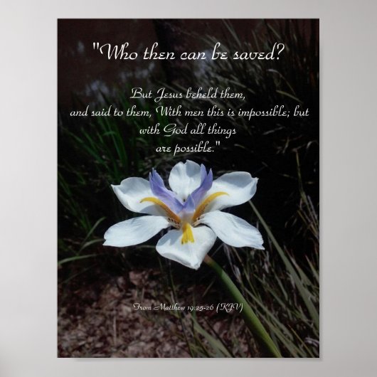 神は全て可能である ポスター (正面)