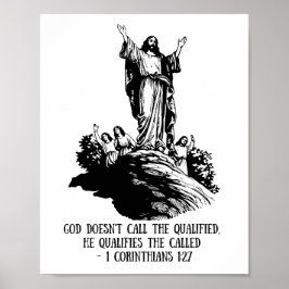 神は呼ばれるコリント人を資格とする ポスター