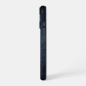 神は善いデニム iPhone 16ケース (左側面)
