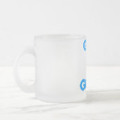 神は善し フロストグラスマグカップ (左)