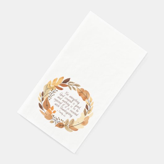 神は善を造られた | 感謝祭リース | ナチュラル (コーナー)