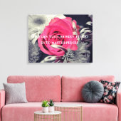 神は壊れた破片を最高傑作に キャンバスプリント (インサイチュ (リビング))